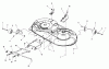 Snapper 1695614 - 42" Rotary Mower Deck Ersatzteile 42" Mower Deck - Height Adjustment & Roller Bar Group