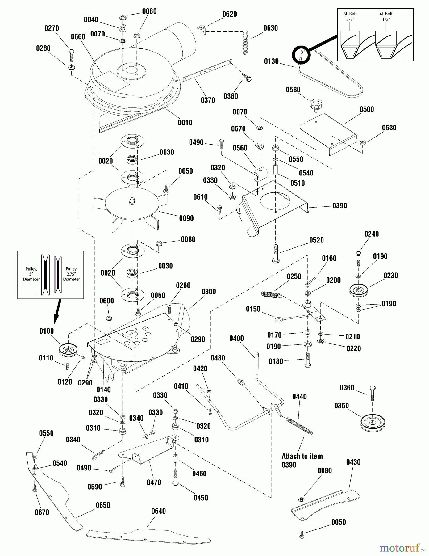  Snapper Mähdecks 1695757 - Snapper 54
