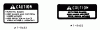 Snapper 7080299 - 48" Mower Attachment, MF Series Ersatzteile Decals