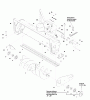 Snapper 1695297 - 42" Single Stage Snowthrower Attachment Ersatzteile Body & Rotor Group (987706)