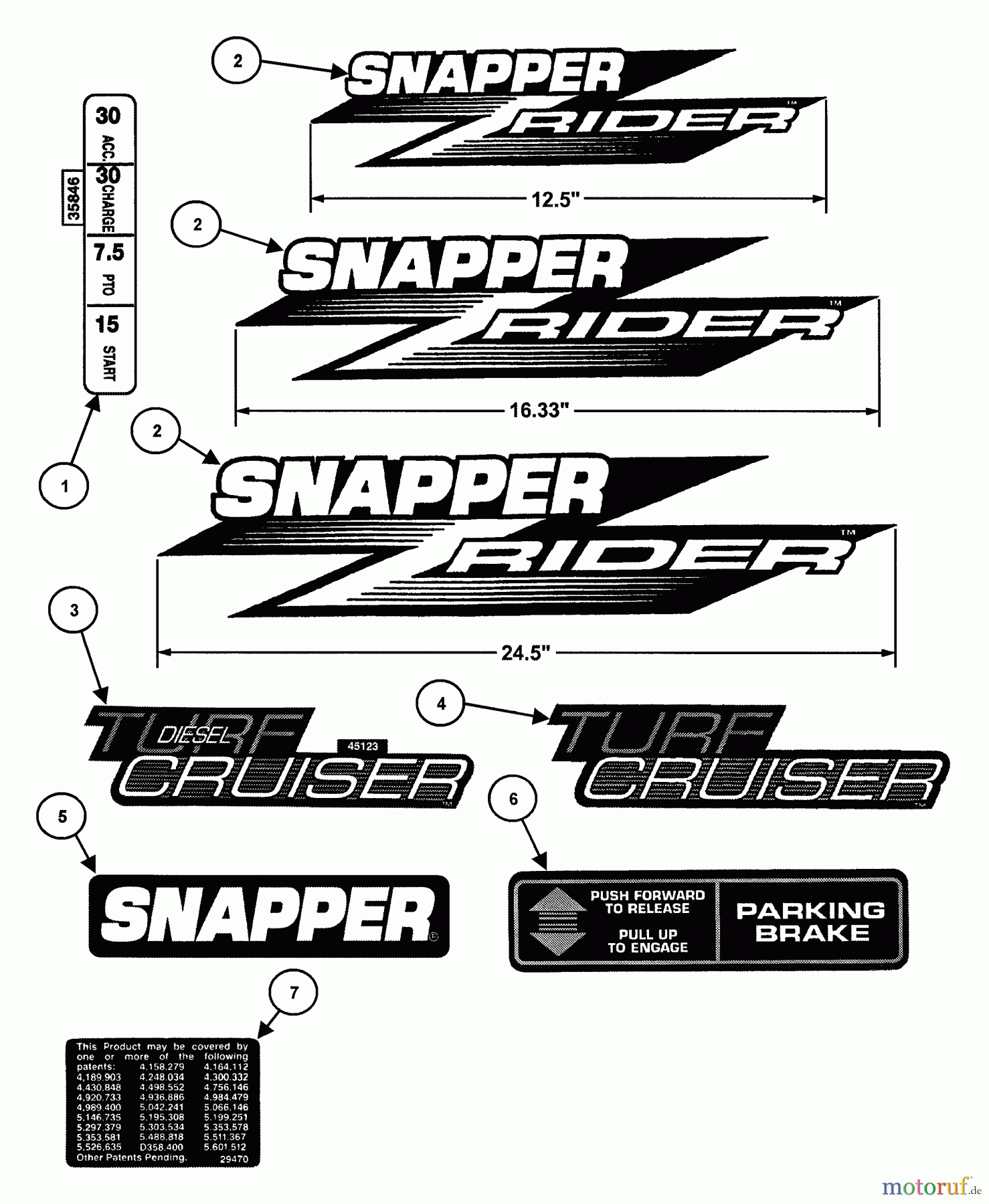 Snapper Mähdecks EZF5200M - Snapper 52