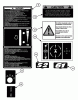 Snapper EZF6100M - 61" Out Front Mower, Commercial Lawn & Turf Series 0 Ersatzteile Decals (Part 3)