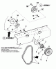 Snapper EZF6100M - 61" Out Front Mower, Commercial Lawn & Turf Series 0 Ersatzteile Front Drive Shaft Assembly