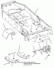 Snapper EZF6100M - 61" Out Front Mower, Commercial Lawn & Turf Series 0 Ersatzteile Lower Chassis Assembly
