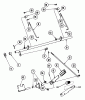 Snapper EZF6100M - 61" Out Front Mower, Commercial Lawn & Turf Series 0 Ersatzteile Parking Brake Assembly