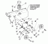 Snapper EZF6100M - 61" Out Front Mower, Commercial Lawn & Turf Series 0 Ersatzteile Traction Drive Idler Assembly