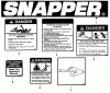 Snapper FM7300 (84320) - 73" Commercial Lawn & Turf Series 0 Ersatzteile Decals
