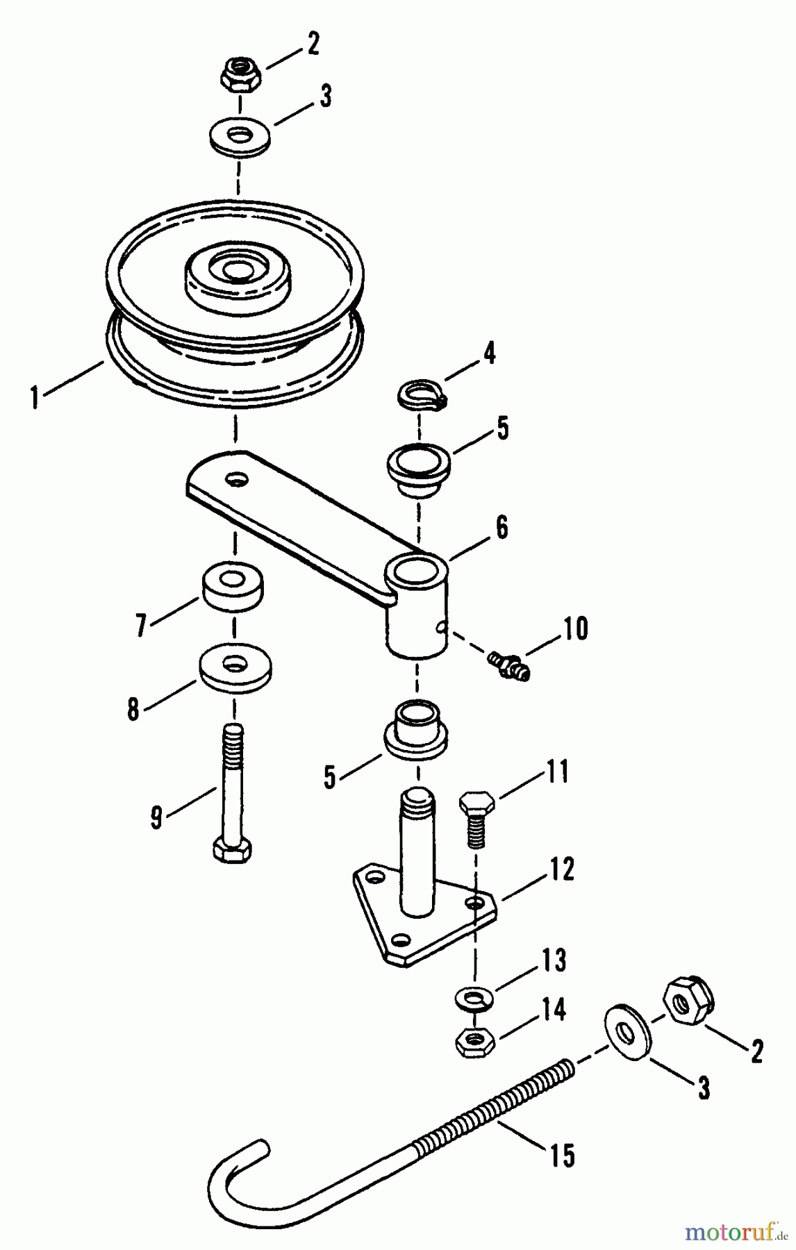 Snapper Rasenmäher für Großflächen PL71254KV - Snapper Wide-Area Walk-Behind Mower, 12.5 HP, Gear Drive, Loop Handle, Series 4 Blade Deck Idler Assembly