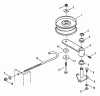 Snapper PP71404KWV - Wide-Area Walk-Behind Mower, 14 HP, Gear Drive, Pistol Grip, Series 4 Ersatzteile Deck Idler Assembly