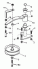 Snapper SPP140KH - Wide-Area Walk-Behind Mower, 14 HP, Gear Drive, Pistol Grip, Series 0 Ersatzteile 32" Deck Idler Assembly