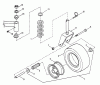 Snapper SPP140KH - Wide-Area Walk-Behind Mower, 14 HP, Gear Drive, Pistol Grip, Series 0 Ersatzteile Caster, Wheel & Tire Assembly