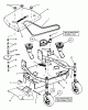 Snapper SPLH152KW (84912) - Wide-Area Walk-Behind Mower, 15 HP, Hydro Drive, Loop Handle, Series 2 Ersatzteile 36" MOWER DECK ASSEMBLY (Fixed Height)