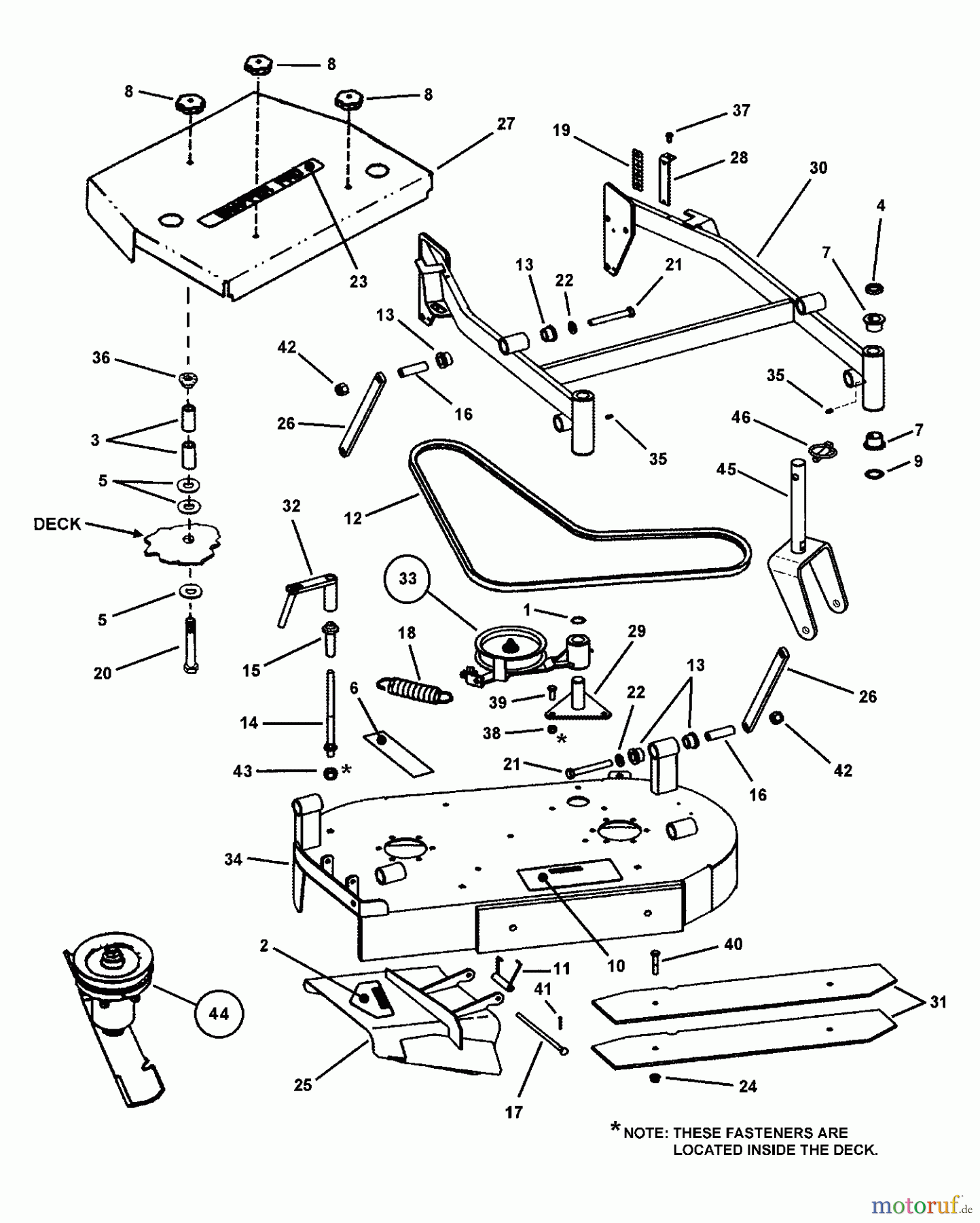 Snapper Rasenmäher für Großflächen SPLH153KW (7082435) - Snapper Wide-Area Walk-Behind Mower, 15 HP, Hydro Drive, Loop Handle, Series 3 36