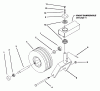 Snapper Z1203B (80461) - 12 HP Zero-Turn Mower, Hydro Drive, ZTR Series 3 Ersatzteile 13" Caster Wheel Assembly
