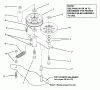 Snapper Z1203B (80461) - 12 HP Zero-Turn Mower, Hydro Drive, ZTR Series 3 Ersatzteile Double Idler Assembly (Part 2)