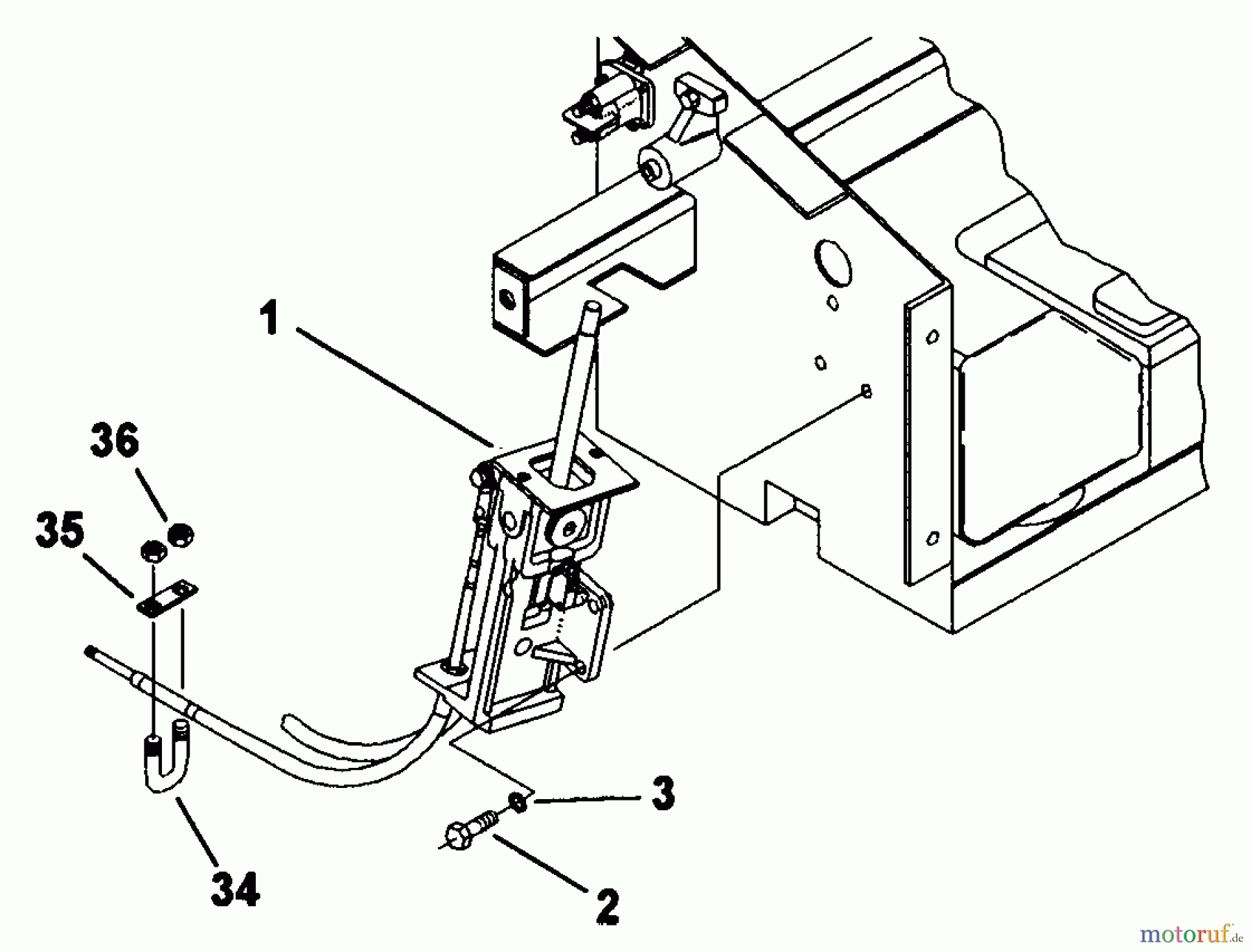 Snapper Nullwendekreismäher, Zero-Turn Z1202B (80183) - Snapper 12 HP Zero-Turn Mower, Hydro Drive, ZTR Series 2 Joystick Steering Control Parts (Part 1)