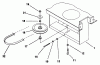 Snapper Z1203B (80461) - 12 HP Zero-Turn Mower, Hydro Drive, ZTR Series 3 Ersatzteile Motor Mount Assembly (Part 1)