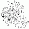 Snapper Z1800T (82159) - 18 HP Zero-Turn Mower, Chain Drive, ZTR Series 0 Ersatzteile 60" Mower Deck Assembly