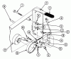 Snapper Z1800T (82159) - 18 HP Zero-Turn Mower, Chain Drive, ZTR Series 0 Ersatzteile Brake Action Parts