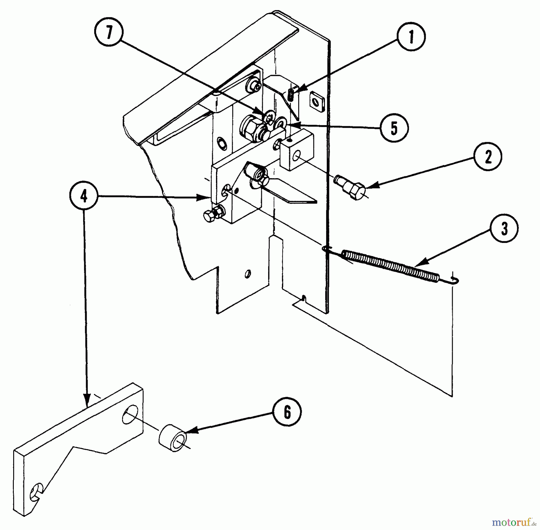 Snapper Nullwendekreismäher, Zero-Turn Z2010K (82160) - Snapper 20 HP Zero-Turn Mower, Chain Drive, ZTR Series 0 Two Lever Neutral Return Parts