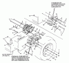 Snapper Z1804K (80708) - 18 HP Zero-Turn Mower, Hydro Drive, ZTR Series 4 Ersatzteile Hydrostat/Gearbox Assembly