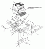 Snapper Z1804K (80708) - 18 HP Zero-Turn Mower, Hydro Drive, ZTR Series 4 Ersatzteile Motor Mount Assembly (Part 2)