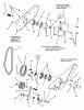 Snapper ZM5200M (84347) - 52" Deck, Mid Mount Z-Rider, Series 0 Ersatzteile Deck Driveshaft Assembly (MZM Models)