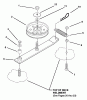 Snapper ZU4804M - 48" Deck, Mid Mount ZU-Rider, Series 4 Ersatzteile Single Idler Assembly