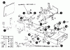 Snapper 1600A (80124) - 16 HP Garden Tractor, Gear Drive, MF Series Ersatzteile Frame, Drawbar