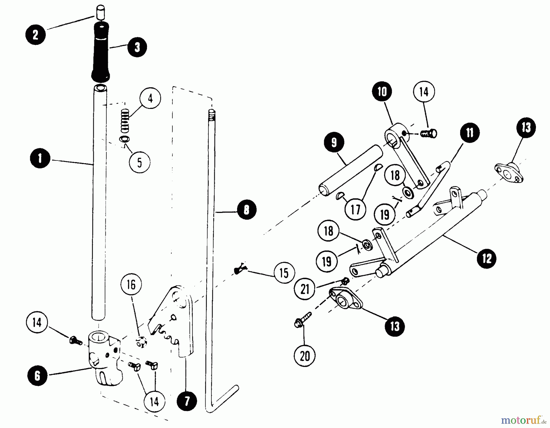  Snapper Rasen- und Gartentraktoren 1600A (80124) - Snapper 16 HP Garden Tractor, Gear Drive, MF Series Implement Lift