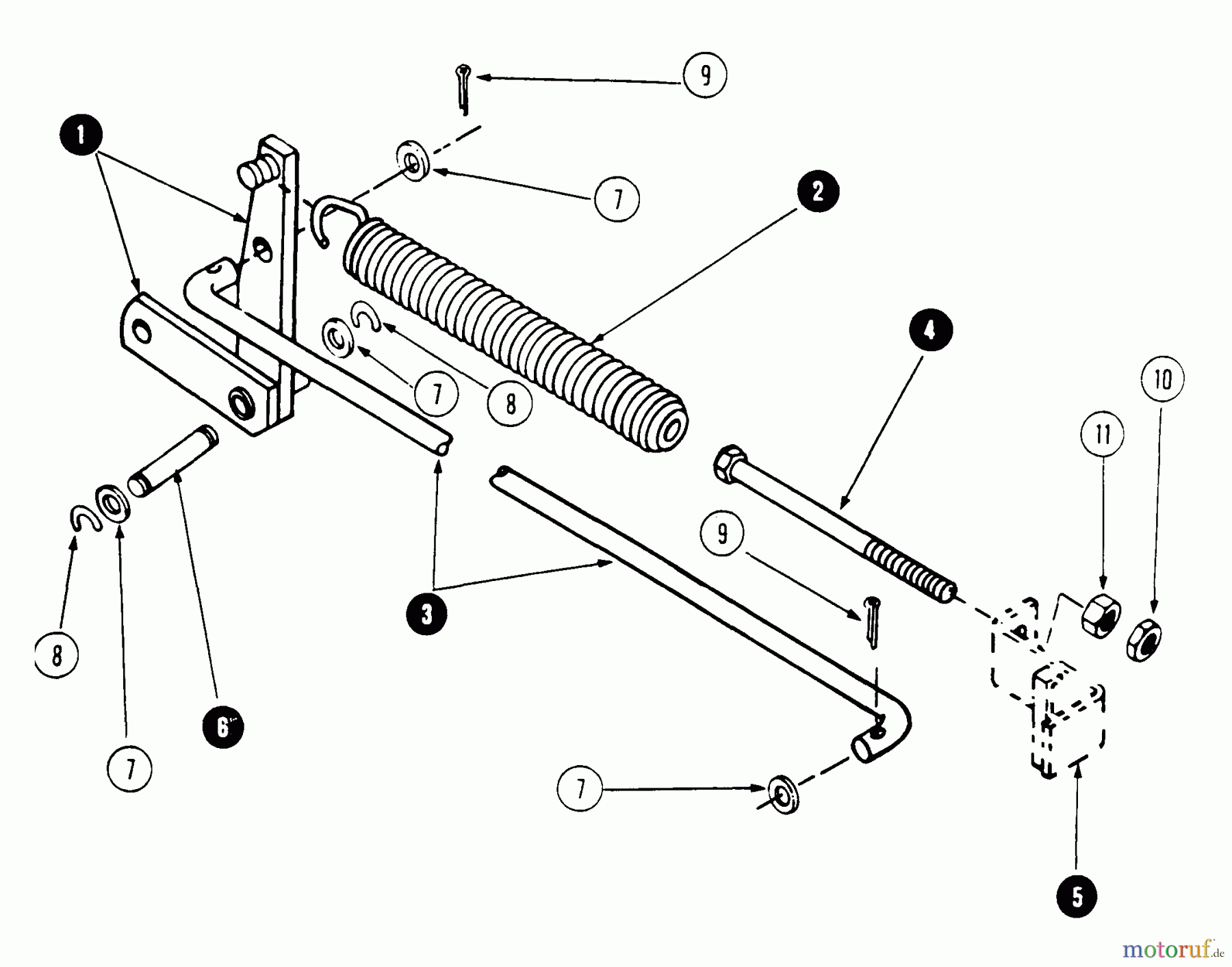 Snapper Rasen- und Gartentraktoren 1600A (80124) - Snapper 16 HP Garden Tractor, Gear Drive, MF Series Lift Assist