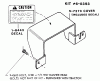 Snapper 1600A (80124) - 16 HP Garden Tractor, Gear Drive, MF Series Ersatzteile Rear P.T.O. Shield - Accessory