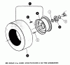 Snapper 1600A (80124) - 16 HP Garden Tractor, Gear Drive, MF Series Ersatzteile Rear Wheels