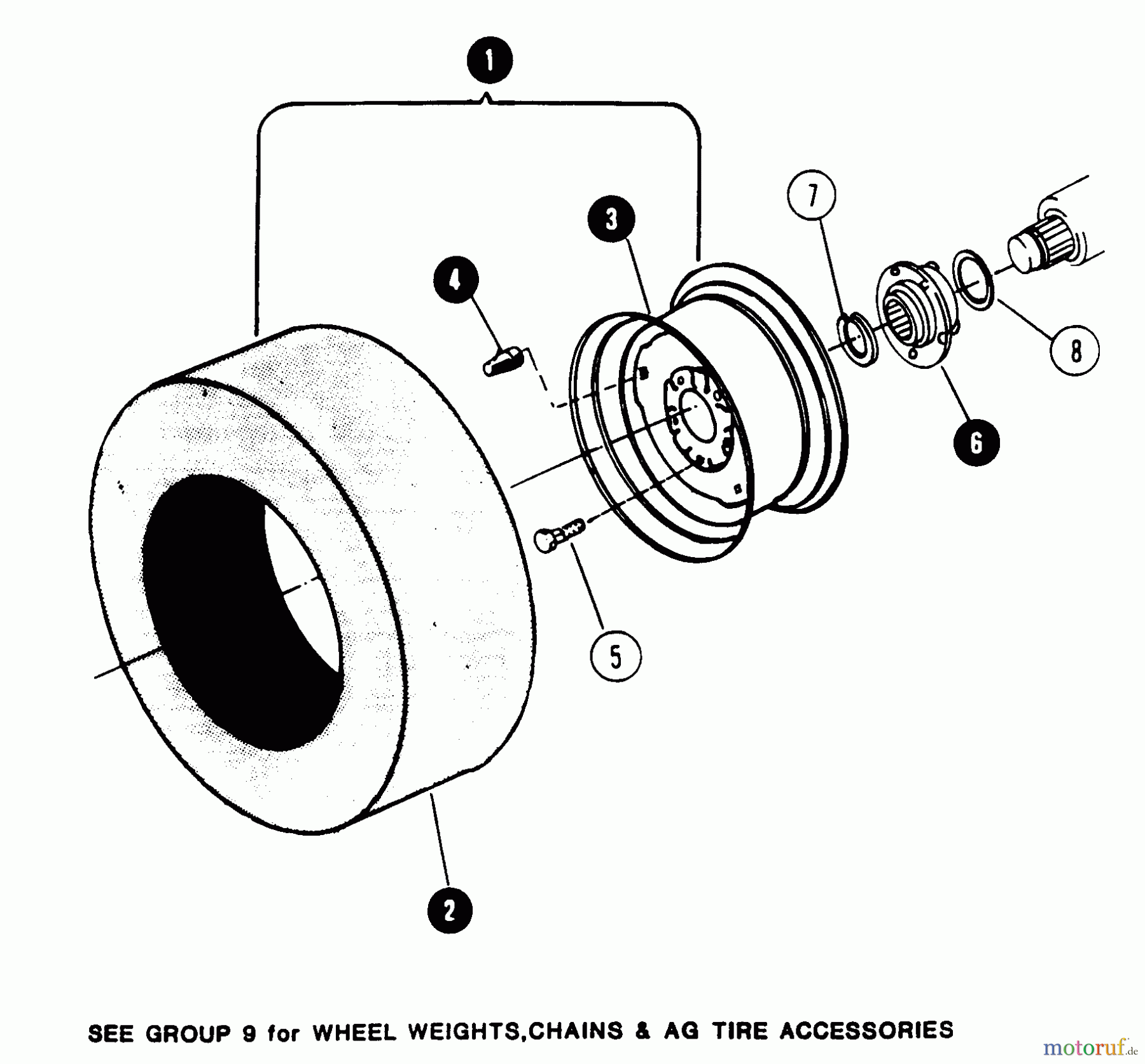 Snapper Rasen- und Gartentraktoren 1600A (80124) - Snapper 16 HP Garden Tractor, Gear Drive, MF Series Rear Wheels