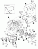Snapper 1650 (80424) - 16 HP Garden Tractor, Hydro Drive, MF Series Ersatzteile Engine & Mounting
