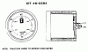 Snapper 1650 (80424) - 16 HP Garden Tractor, Hydro Drive, MF Series Ersatzteile Hour Meter Kit