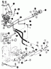 Snapper 1650 (80424) - 16 HP Garden Tractor, Hydro Drive, MF Series Ersatzteile Hydraulic Lift System (Mid-Mount)