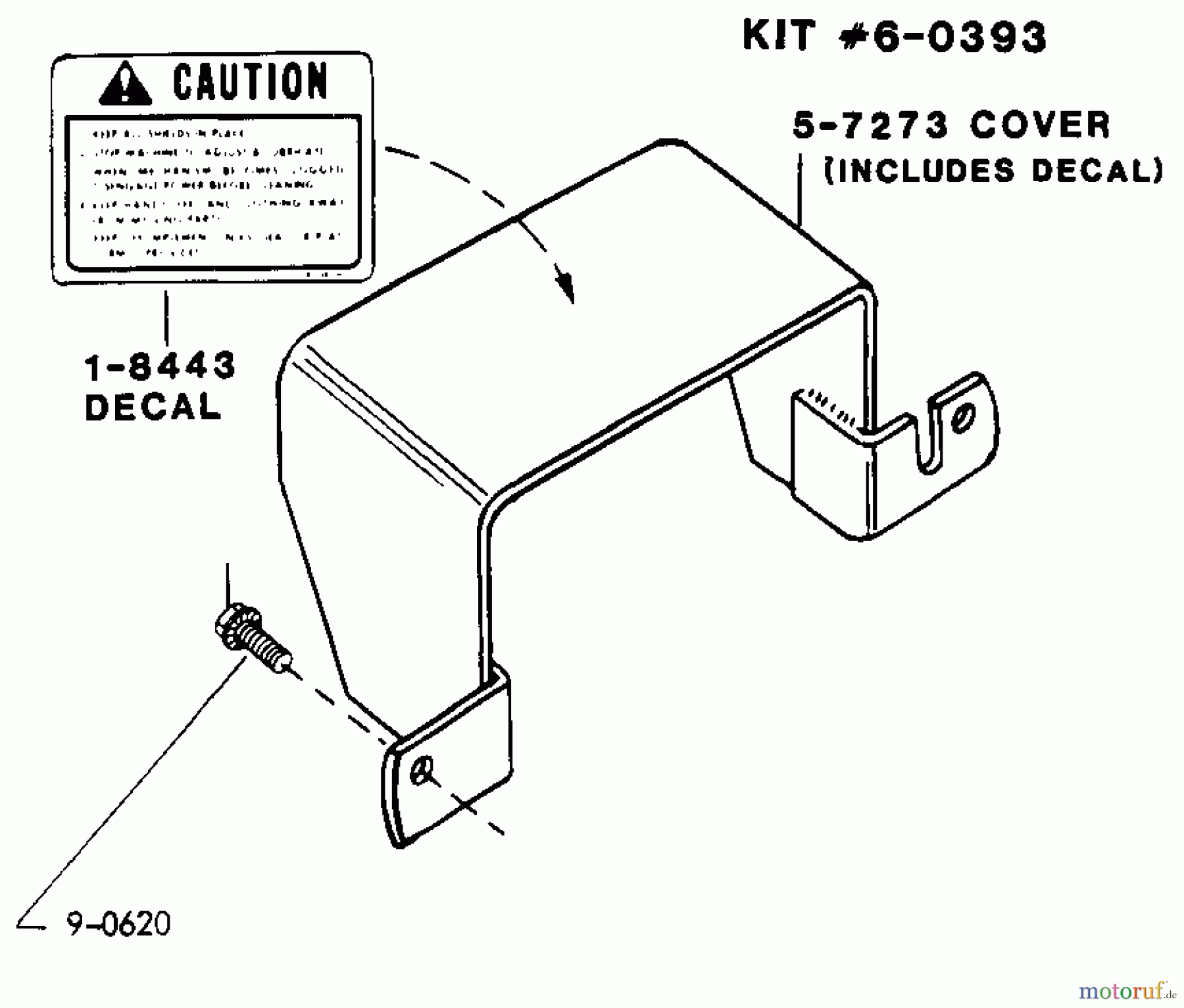  Snapper Rasen- und Gartentraktoren 1650 (80424) - Snapper 16 HP Garden Tractor, Hydro Drive, MF Series Rear P.T.O. Shield Kit
