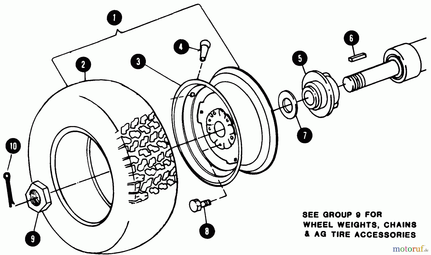  Snapper Rasen- und Gartentraktoren 1855A (80928) - Snapper 18 HP Garden Tractor, Twin Cylinder Hydro Drive, MF Series Rear Wheels