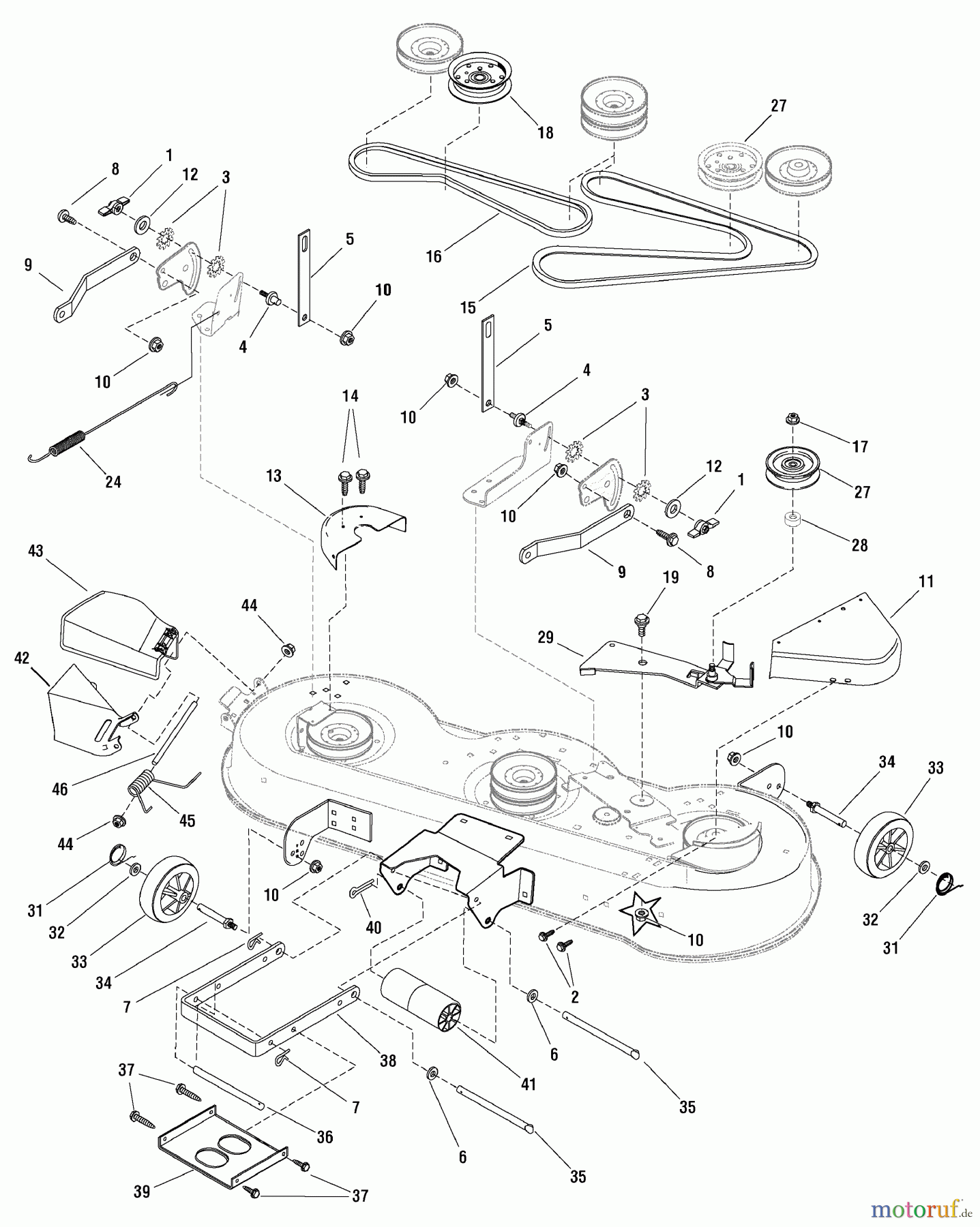 Snapper Rasen- und Gartentraktoren CLT23460AWS (7800541) - Snapper 46