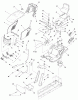 Snapper SLT23460AWSC (7800546) - 46" Lawn Tractor, 23HP, Hydro Drive, LT130 Series Ersatzteile Hood, Grille & Dash Group