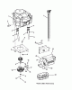 Snapper LT23460 (7800315) - 46" Lawn Tractor, 23HP, LT100 Series Ersatzteile Engine Group