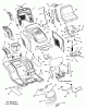 Snapper LT23460 (7800315) - 46" Lawn Tractor, 23HP, LT100 Series Ersatzteile Hood / Seat Group