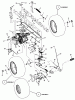 Snapper LT23460 (7800315) - 46" Lawn Tractor, 23HP, LT100 Series Ersatzteile Motion Drive Group