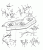 Snapper ESLT24520 (7800343E) - 52" Lawn Tractor, 24HP, LT100 Series (Export) Ersatzteile 52" Mower Housing Assembly