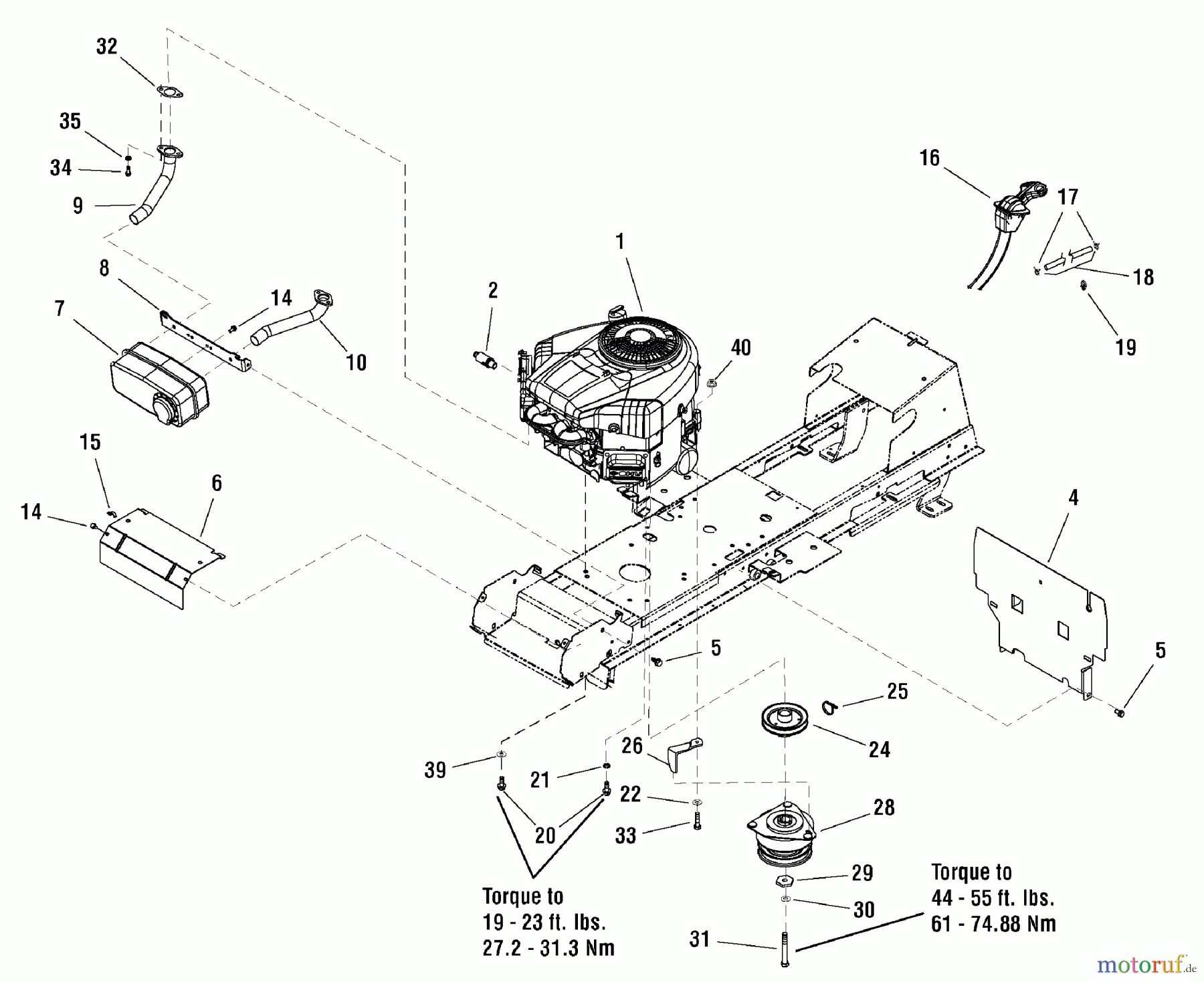  Snapper Rasen- und Gartentraktoren ELT2440RD (2690852) - Snapper 40