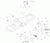 Snapper LT2044 (2690714) - 44" Lawn Tractor, 20 HP, Hydro Drive, RMO, LT200 Series Ersatzteile Controls Group