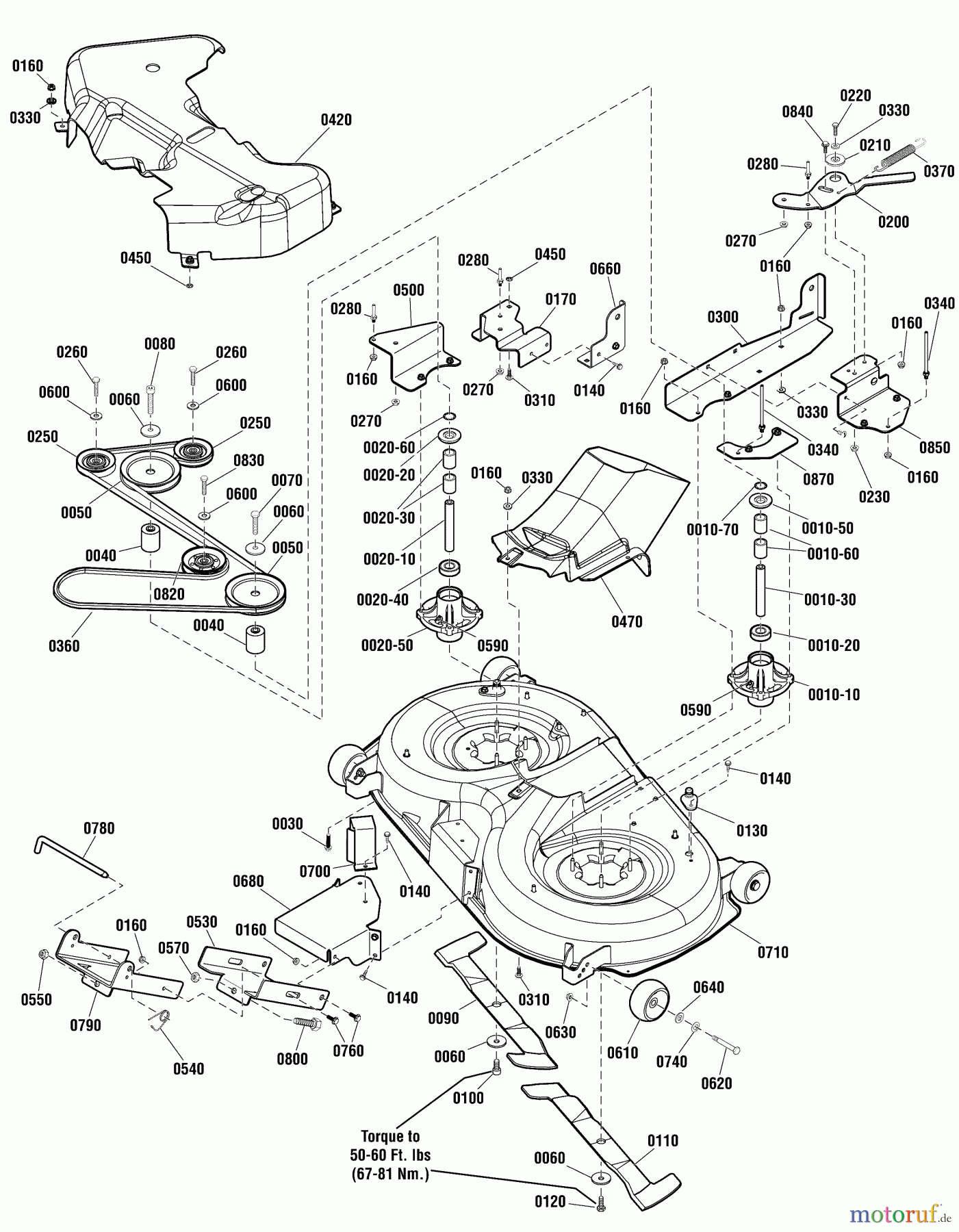 Snapper Rasen- und Gartentraktoren ERTX2242RDF (2691107-01) - Snapper 107cm Lawn Tractor, 22 Gross HP Hydro Drive, Rear Discharge (Export) 107cm Mower Deck