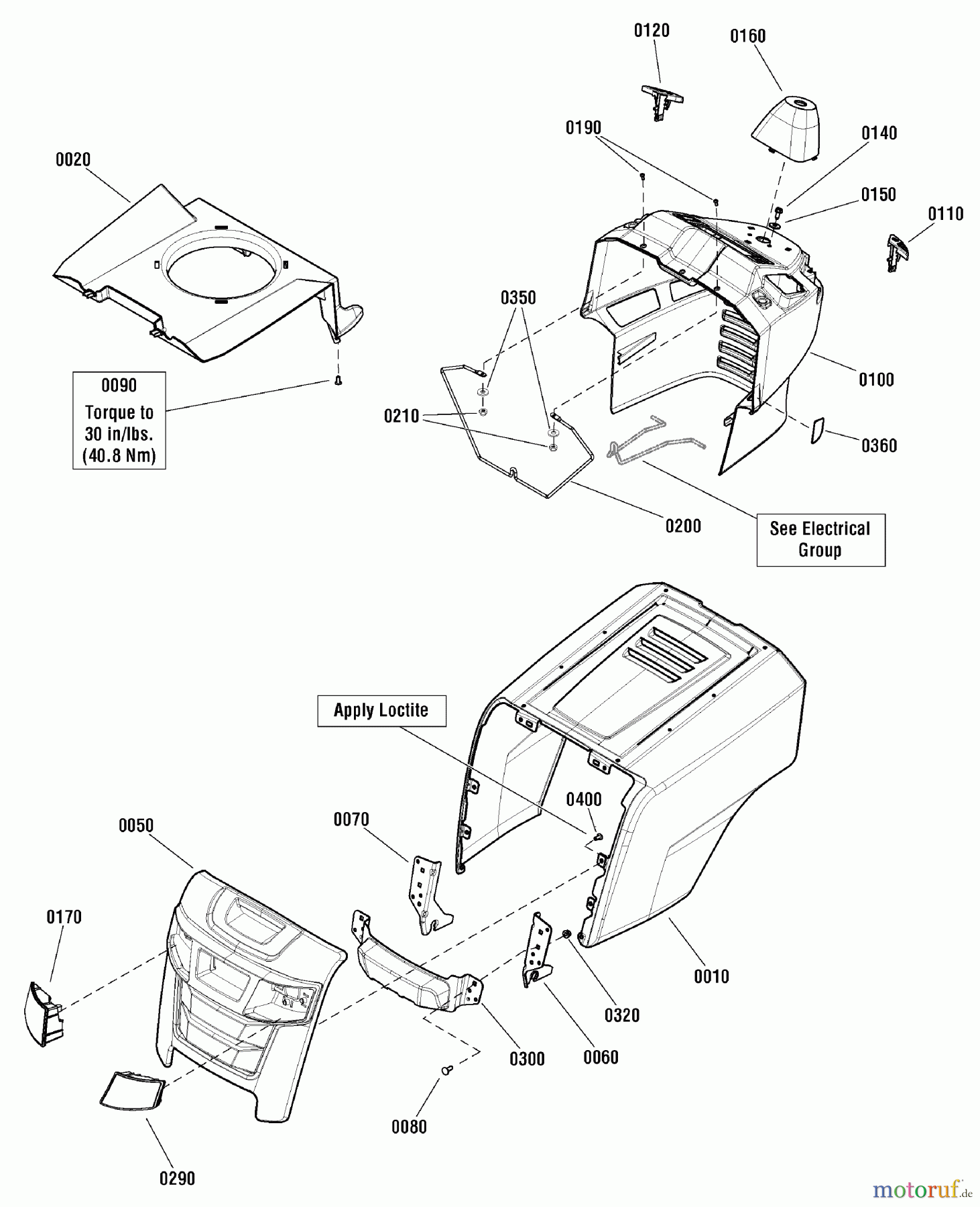  Snapper Rasen- und Gartentraktoren ESPX2246 (2691104-01) - Snapper 46