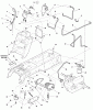 Snapper GT2354 (1694370) - 54" Garden Tractor, 23 HP, Hydro Drive Ersatzteile Lift Group - Hydraulic Lift with Power Steering